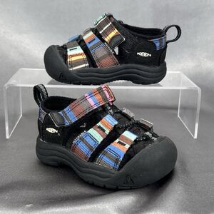 KEEN H2 Unisex Sandals Toddler's 4 Raya‎ Black Hiking Water Summer Outdoor Shoes